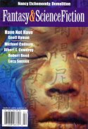April 2001 issue of The Magazine of Fantasy & Science Fiction